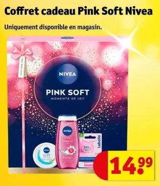 Offre: Coffret cadeau Pink Soft Nivea