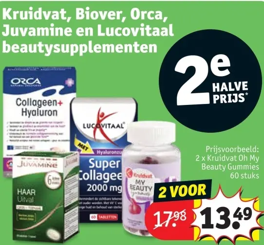 Promotie: Kruidvat Oh My Beauty Gummies