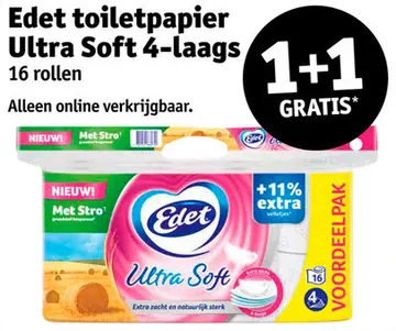 Aanbieding: Toiletpapier Ultra Soft