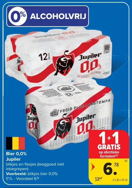 Promotie: Bier 0,0%