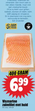 Aanbieding: Vismarine zalmfilet met huid