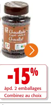 Offre: Granulés Chocolat