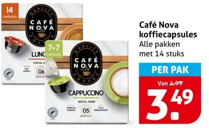 Aanbieding: Koffiecapsules