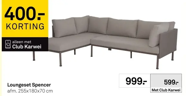 Aanbieding: Loungeset Spencer