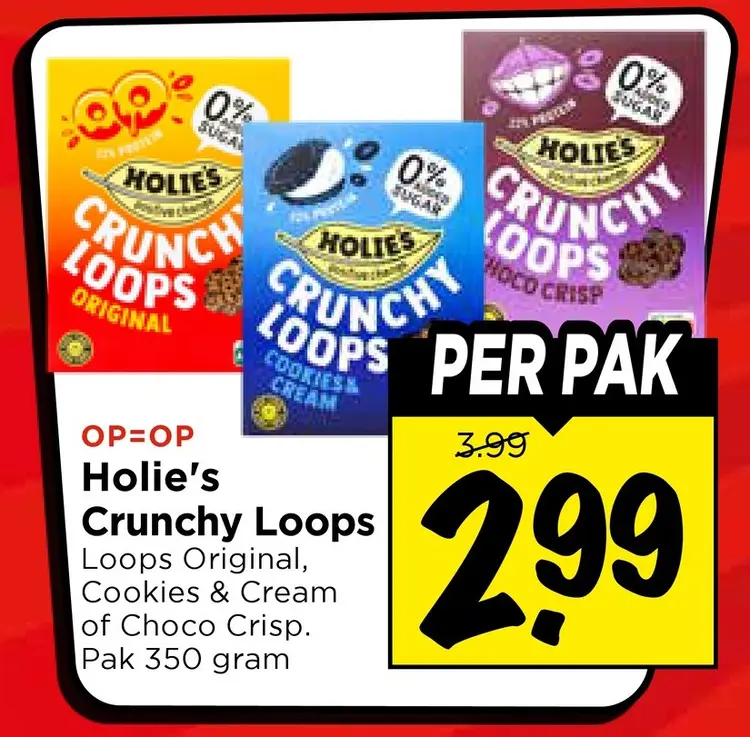 Aanbieding: Crunchy Loops
