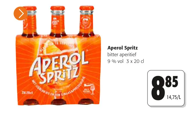 Promotie: Aperol Spritz