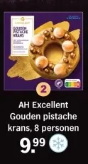 Aanbieding: Gouden pistache krans