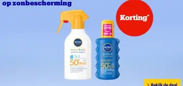 Aanbieding: Korting op zonbescherming