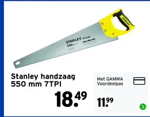 Aanbieding: handzaag