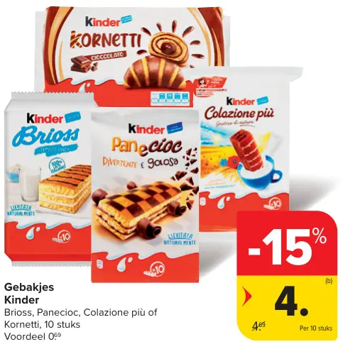 Promotie: Gebakjes