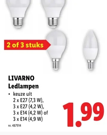 Promotie: Ledlampen