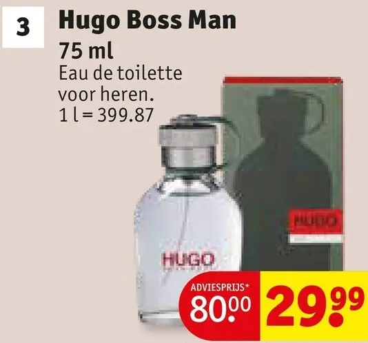 Promotie: Man Eau de toilette voor heren