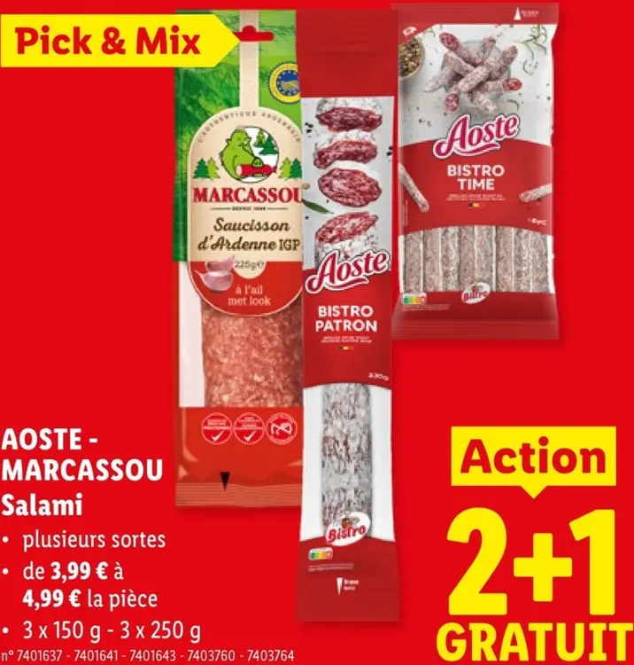 Offre: Salami