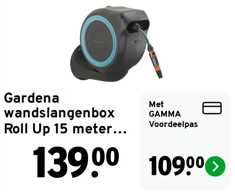 Aanbieding: Wandslangenbox Roll Up