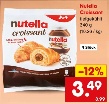 Aanbieding: Nutella Croissant