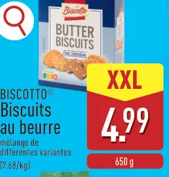 Offre: Biscuits a beure