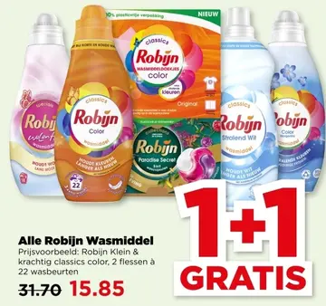 Aanbieding: Alle Robijn Wasmiddel