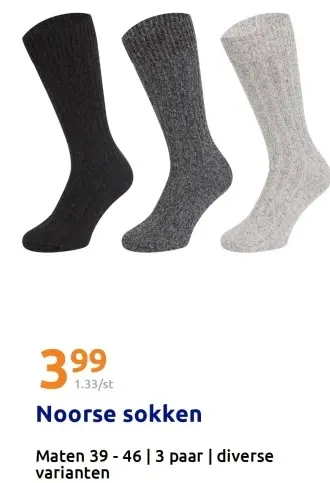 Aanbieding: Noorse sokken
