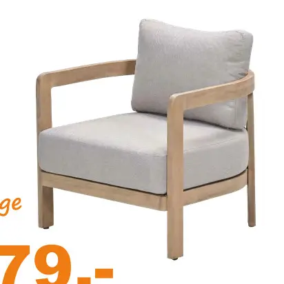 Aanbieding: Sirocco lounge dining stoel