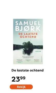 Aanbieding: De laatste ochtend