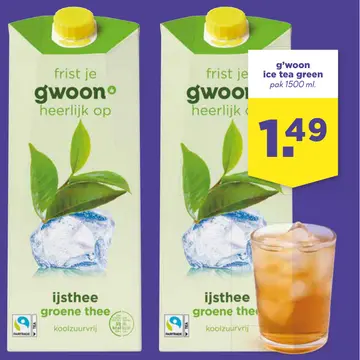 Aanbieding: Ice tea green
