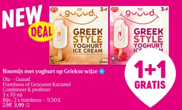 Aanbieding: Roomijs met yoghurt op Griekse wijze