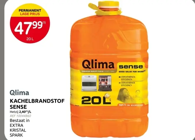 Promotie: Kachelbrandstof sense