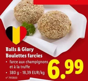 Offre: Balls & Glory Boulettes farcies