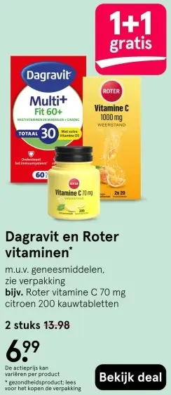 Aanbieding: Vitaminen