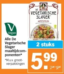 Aanbieding: Alle De Vegetarische Slager maaltijdcomponenten