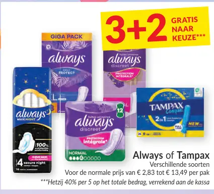 Promotie: Dameshygiëne