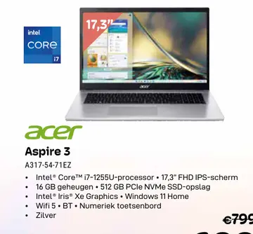 Aanbieding: Acer Aspire 3