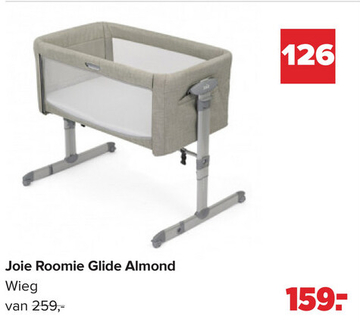 Aanbieding: Joie Roomie Glide Almond Wieg