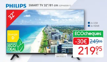 Aanbieding: Philips smart tv
