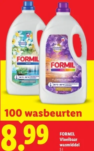 Aanbieding: Formil Vloeibaar wasmiddel