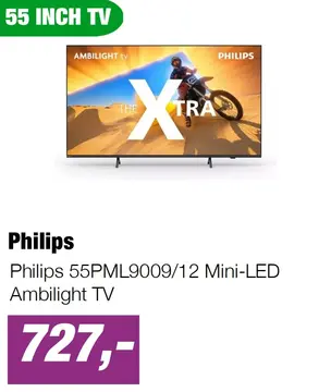 Aanbieding: Philips 55PML9009/12 Mini-LED Ambilight TV