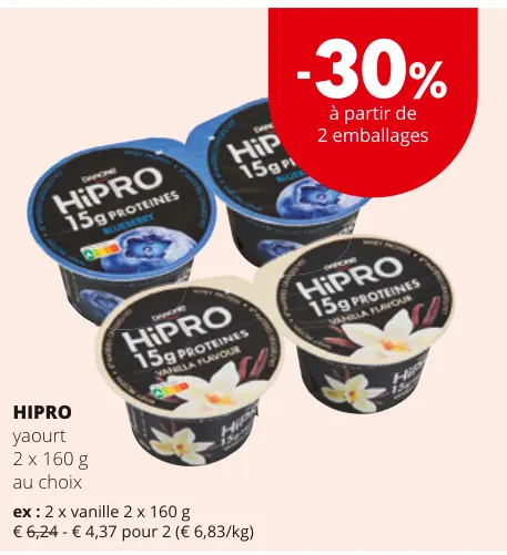 Offre: HIPRO yaourt
