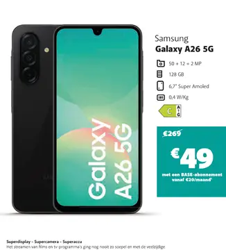 Aanbieding: Samsung Galaxy A26 5G