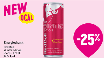 Aanbieding: Red Bull Winter Edition