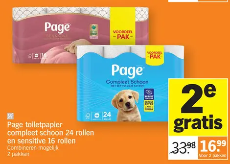 Promotie: Toiletpapier