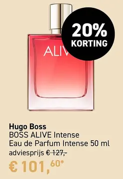 Aanbieding: BOSS ALIVE Intense