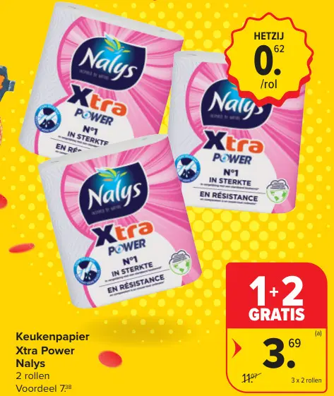 Promotie: Keukenpapier Xtra Power
