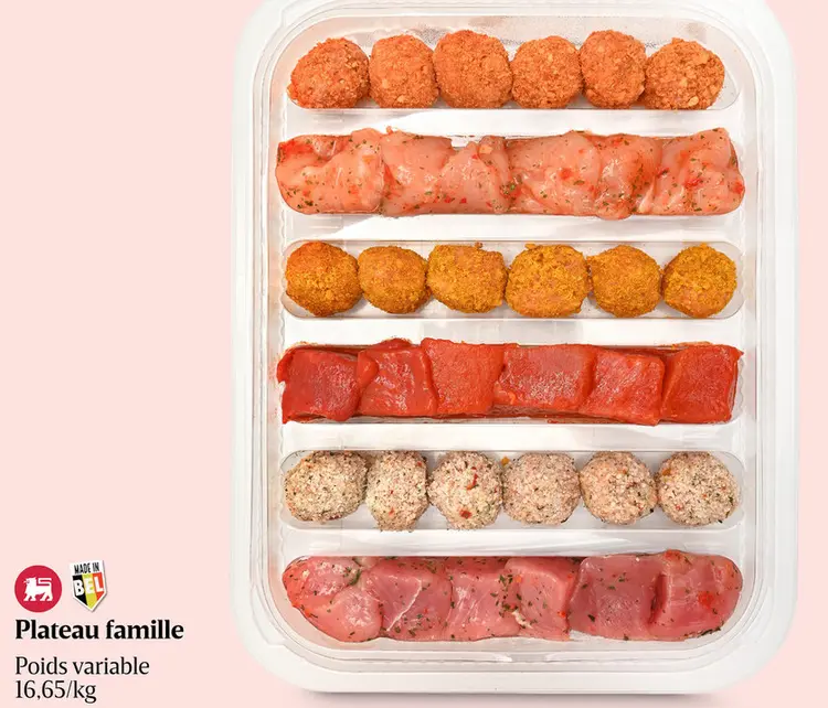 Offre: Plateau famillle