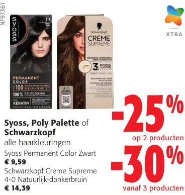 Promotie: Syoss, Poly Palette of Schwarzkopf