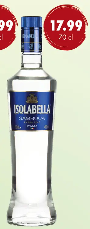 Aanbieding: Sambuca extra fine