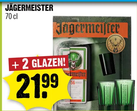 Aanbieding: Jägermeister