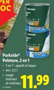 Offre: Peinture, 2 en 1