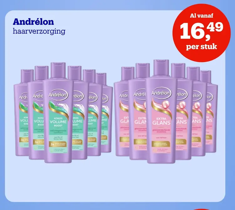 Aanbieding: Andrélon haarverzorging