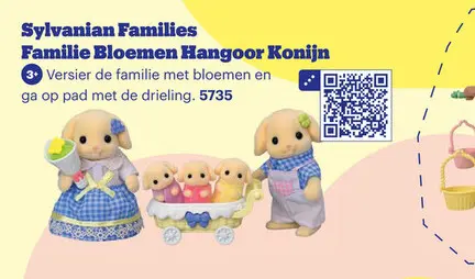 Aanbieding: Familie Bloemen Hangoor Konijn