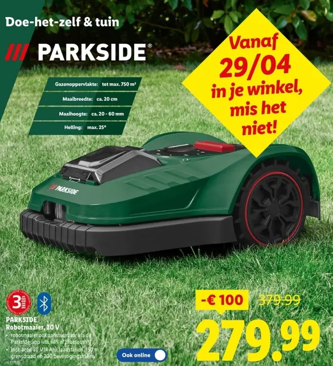 Promotie: Robotmaaier